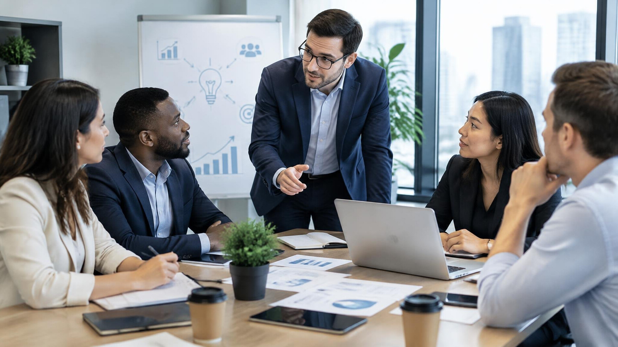 business team meeting